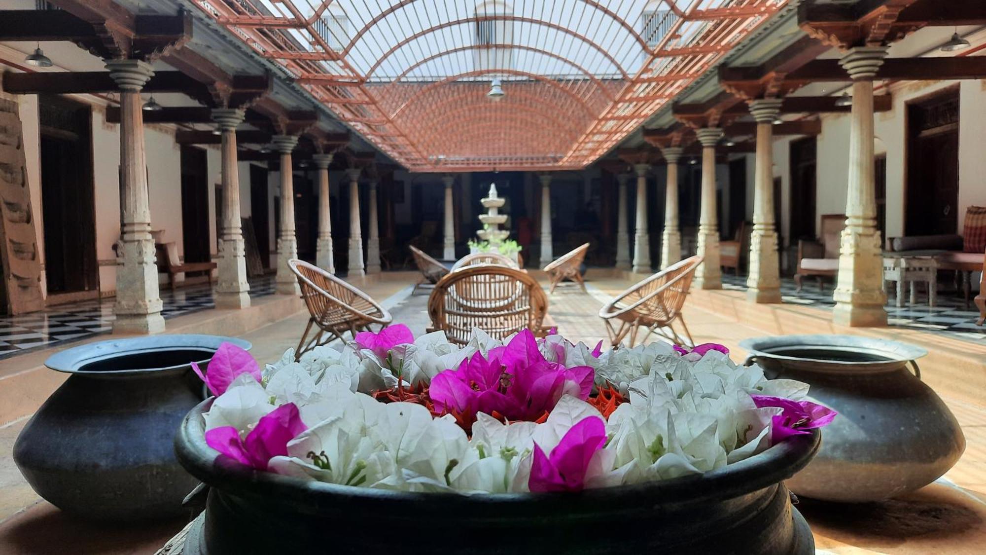 Saratha Vilas Chettinad Kanadukattan Ngoại thất bức ảnh